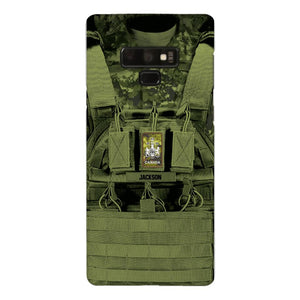 Personalized Canadian Soldier Phone Case Printed 25MAR-DT29