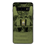 Personalized Canadian Soldier Phone Case Printed 25MAR-DT29