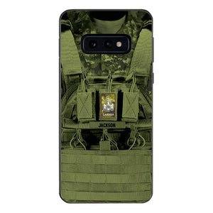 Personalized Canadian Soldier Phone Case Printed 25MAR-DT29