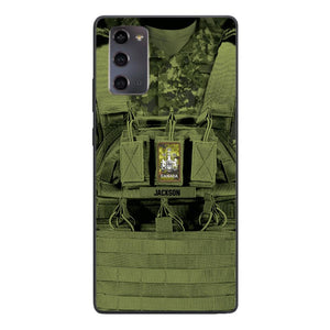 Personalized Canadian Soldier Phone Case Printed 25MAR-DT29