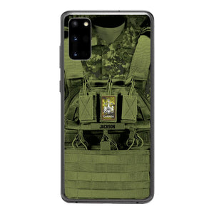 Personalized Canadian Soldier Phone Case Printed 25MAR-DT29