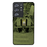 Personalized Canadian Soldier Phone Case Printed 25MAR-DT29
