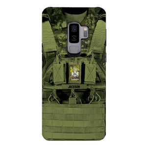 Personalized Canadian Soldier Phone Case Printed 25MAR-DT29