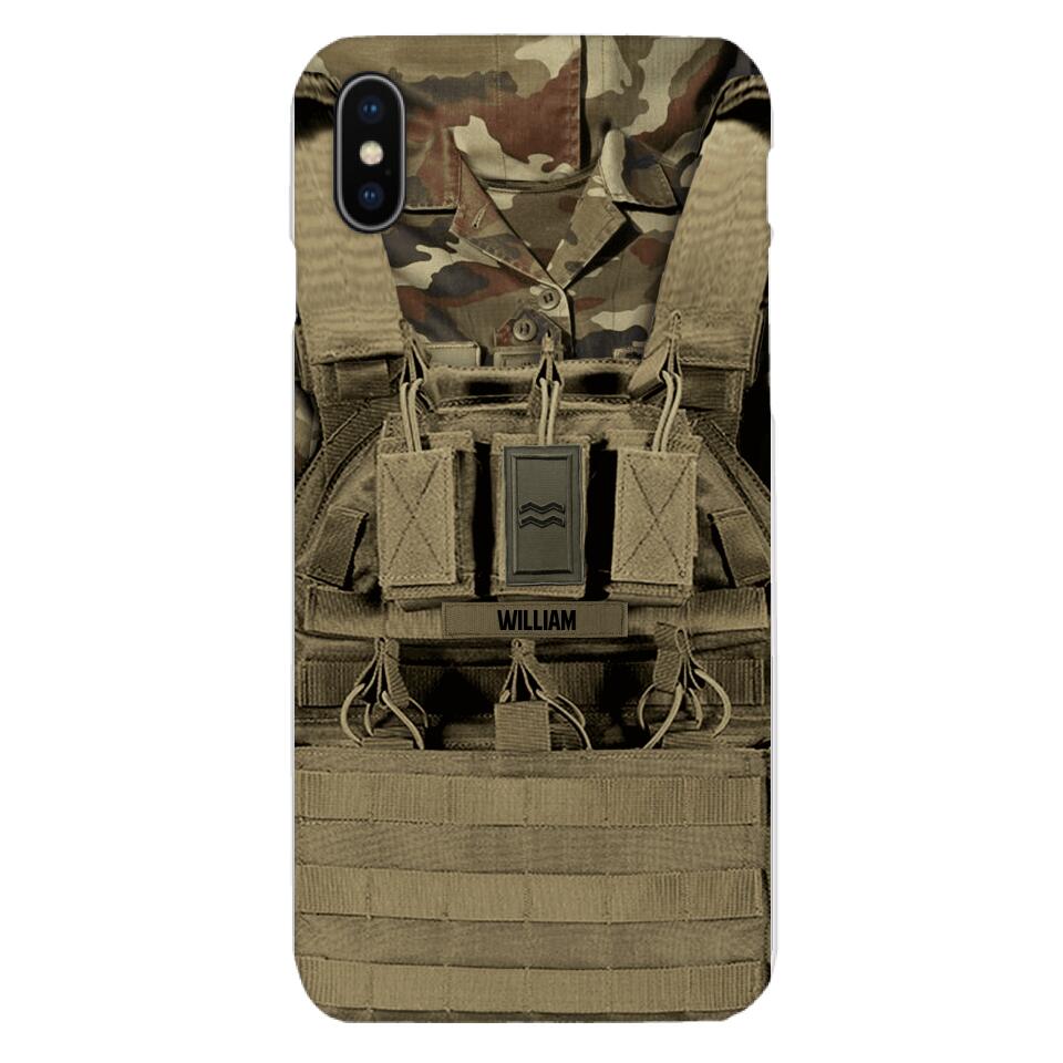 Personalized Irish Soldier Phone Case Printed 25MAR-DT29