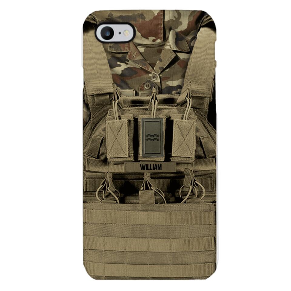 Personalized Irish Soldier Phone Case Printed 25MAR-DT29