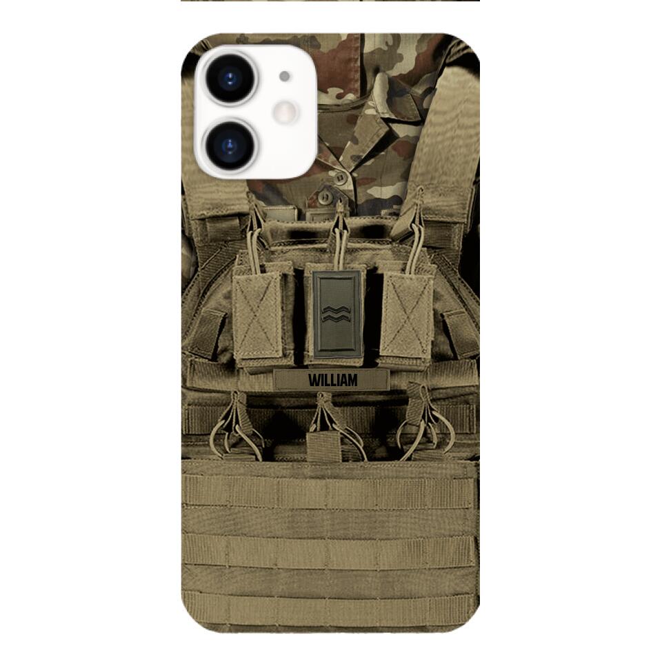 Personalized Irish Soldier Phone Case Printed 25MAR-DT29