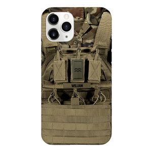 Personalized Irish Soldier Phone Case Printed 25MAR-DT29