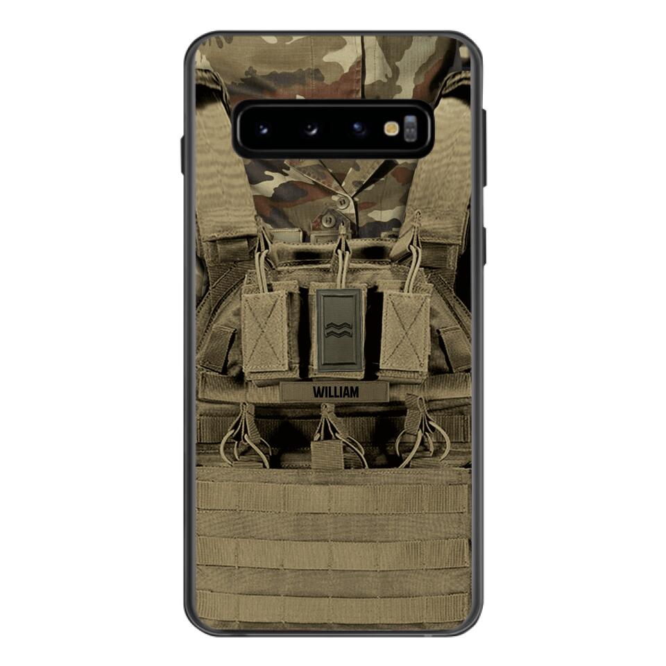 Personalized Irish Soldier Phone Case Printed 25MAR-DT29