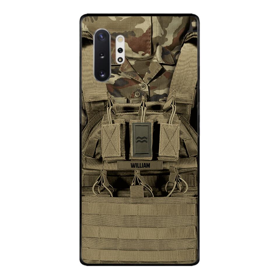 Personalized Irish Soldier Phone Case Printed 25MAR-DT29