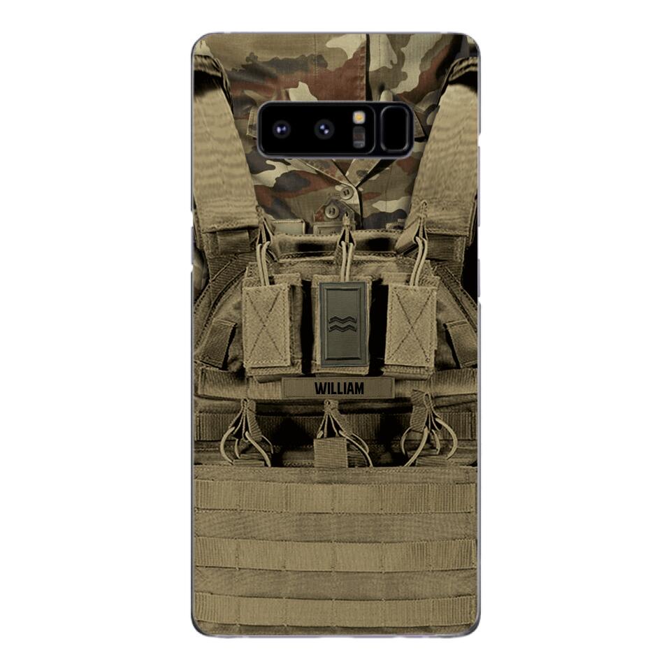 Personalized Irish Soldier Phone Case Printed 25MAR-DT29