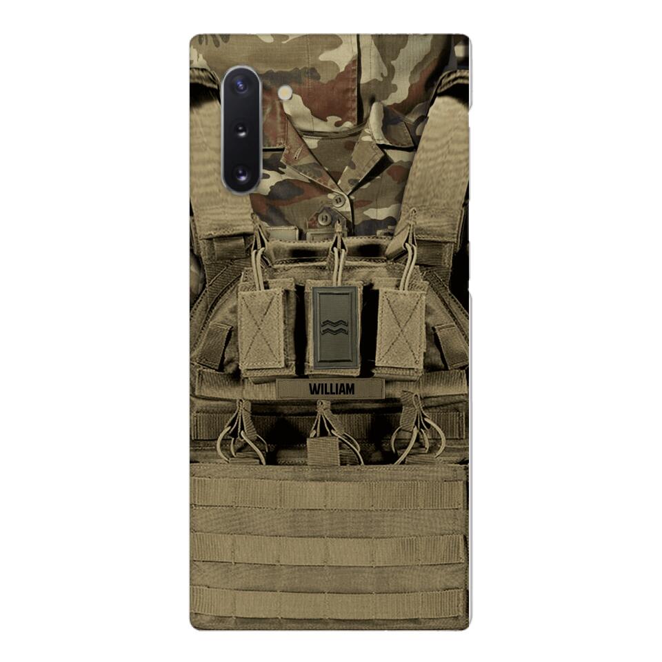 Personalized Irish Soldier Phone Case Printed 25MAR-DT29