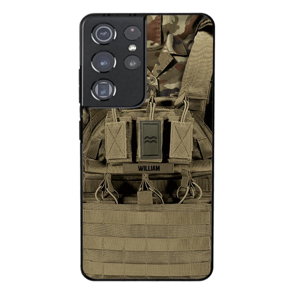 Personalized Irish Soldier Phone Case Printed 25MAR-DT29