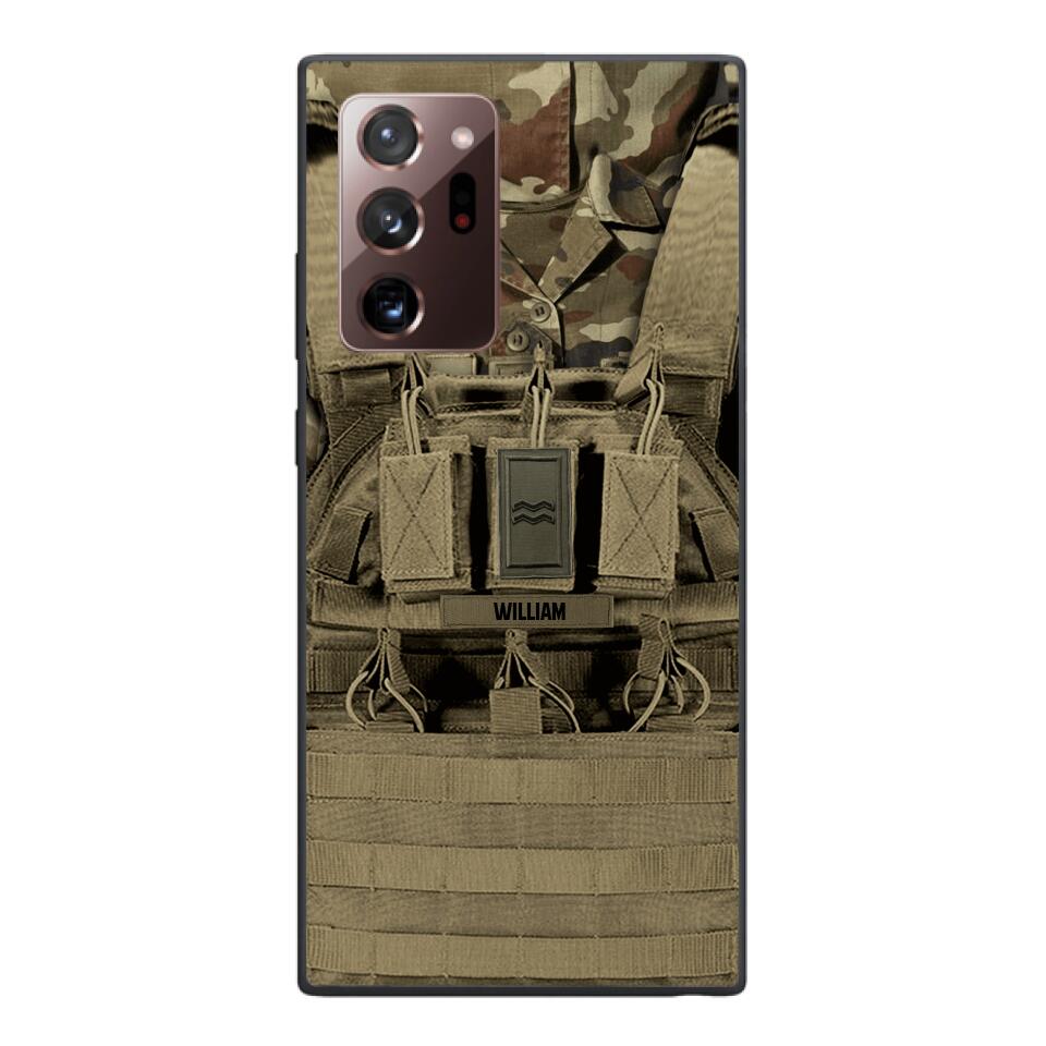 Personalized Irish Soldier Phone Case Printed 25MAR-DT29