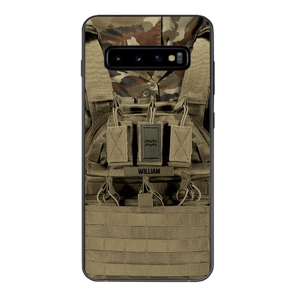 Personalized Irish Soldier Phone Case Printed 25MAR-DT29