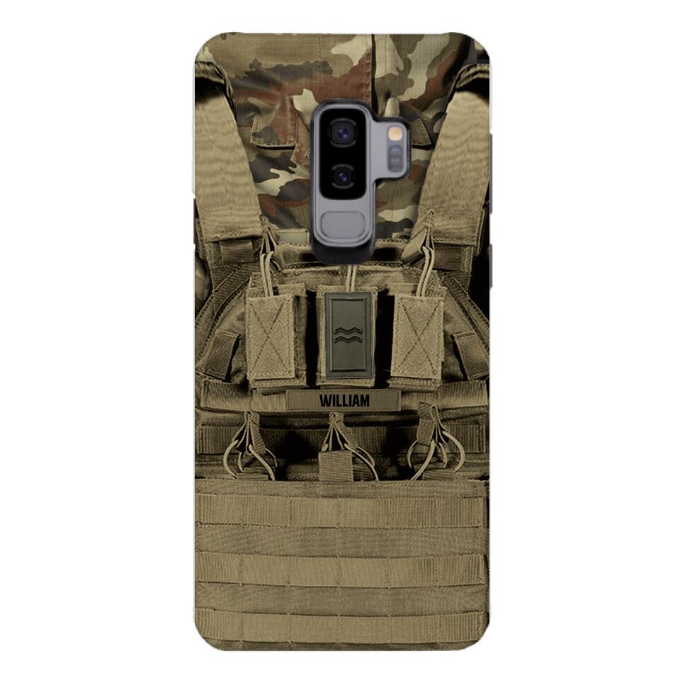 Personalized Irish Soldier Phone Case Printed 25MAR-DT29