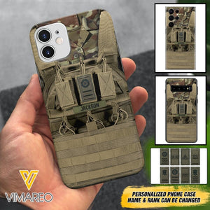 Personalized Irish Soldier Phone Case Printed 25MAR-DT29