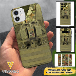 Personalized Australian Soldier Phone Case Printed 25MAR-DT29