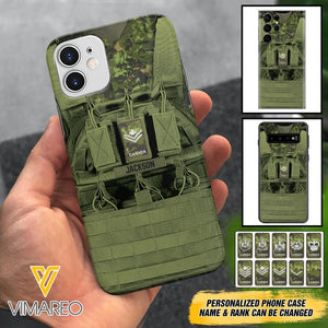 Personalized Canadian Soldier Phone Case Printed 25MAR-DT29