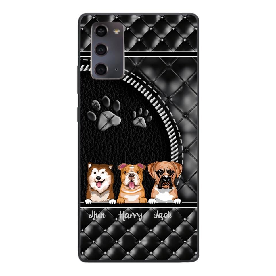 Personalized Dog Lover Phone Case Printed 22MAR-HC31