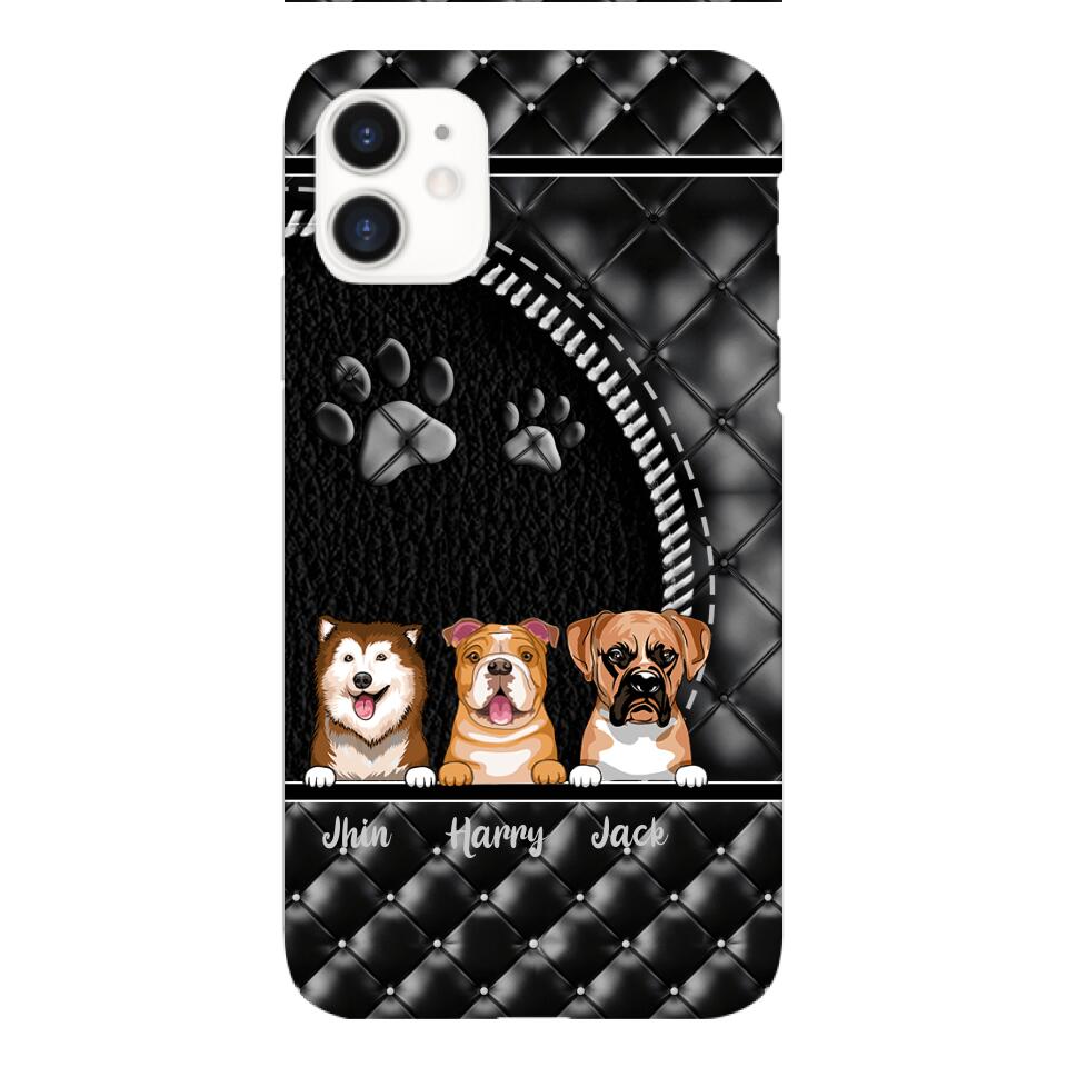 Personalized Dog Lover Phone Case Printed 22MAR-HC31