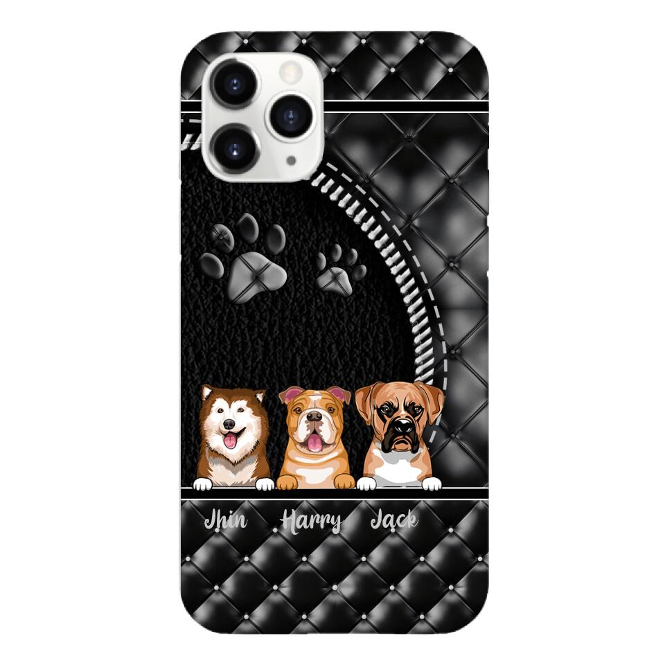 Personalized Dog Lover Phone Case Printed 22MAR-HC31