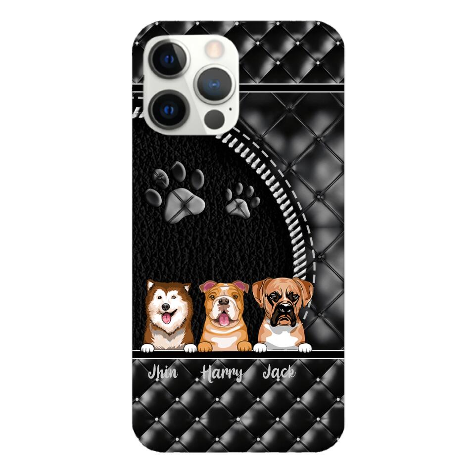 Personalized Dog Lover Phone Case Printed 22MAR-HC31