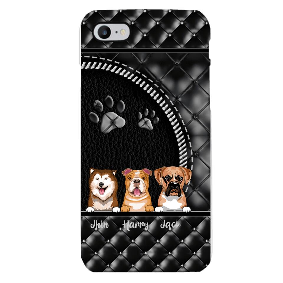 Personalized Dog Lover Phone Case Printed 22MAR-HC31