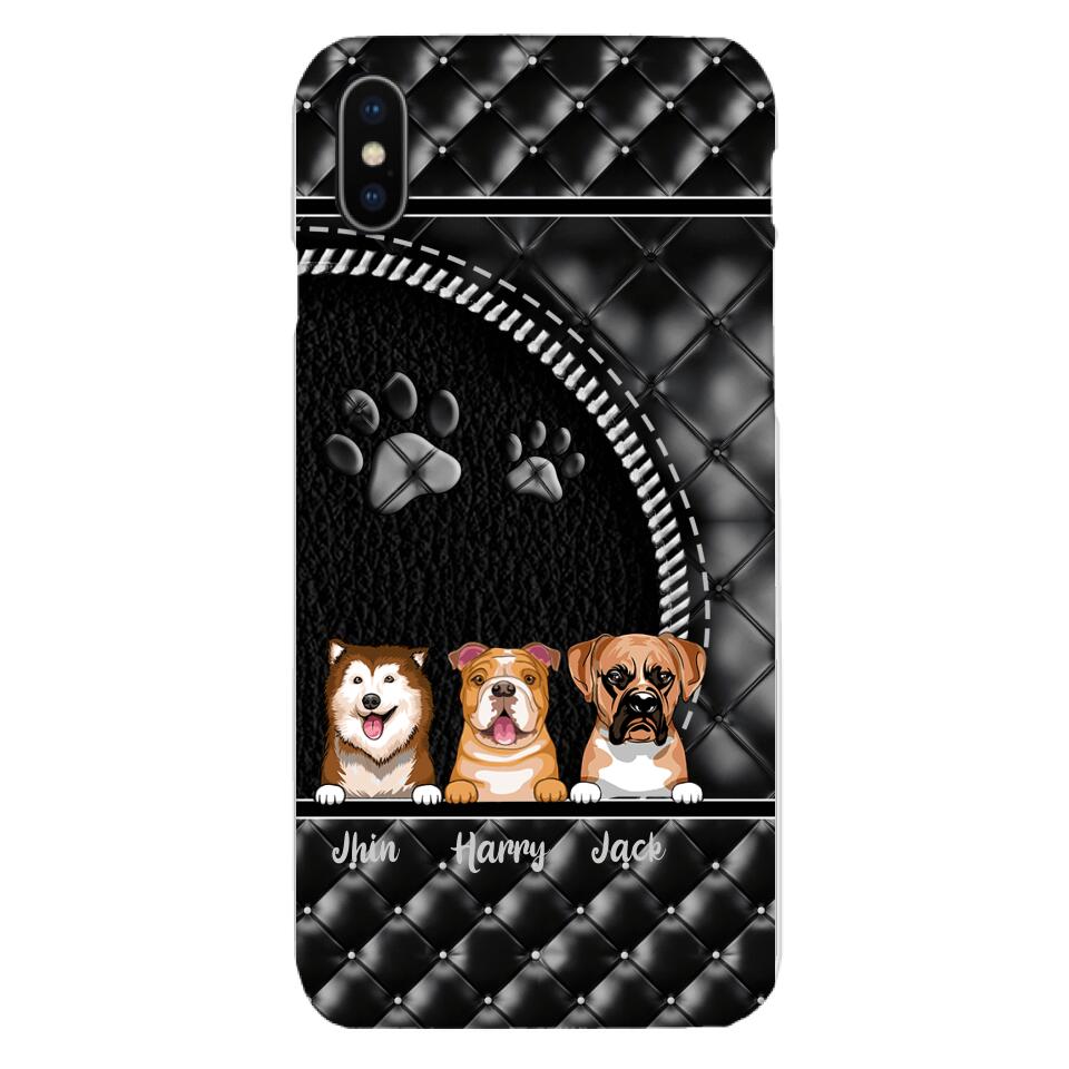 Personalized Dog Lover Phone Case Printed 22MAR-HC31