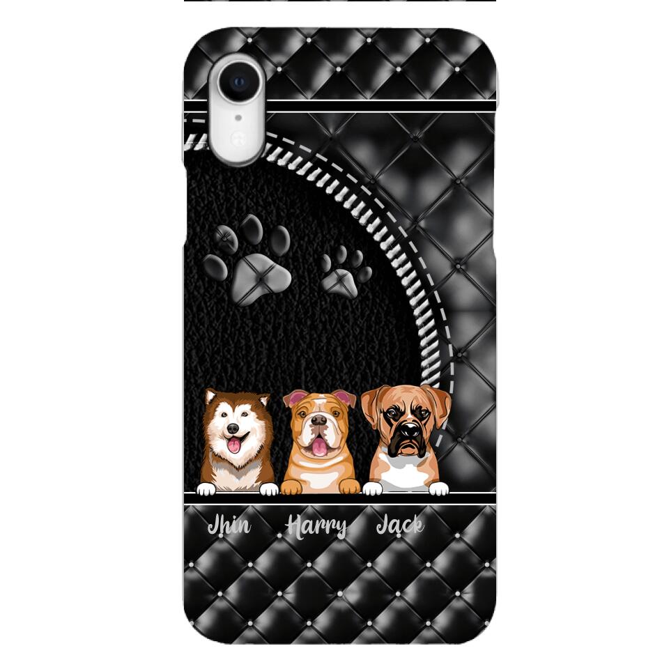 Personalized Dog Lover Phone Case Printed 22MAR-HC31