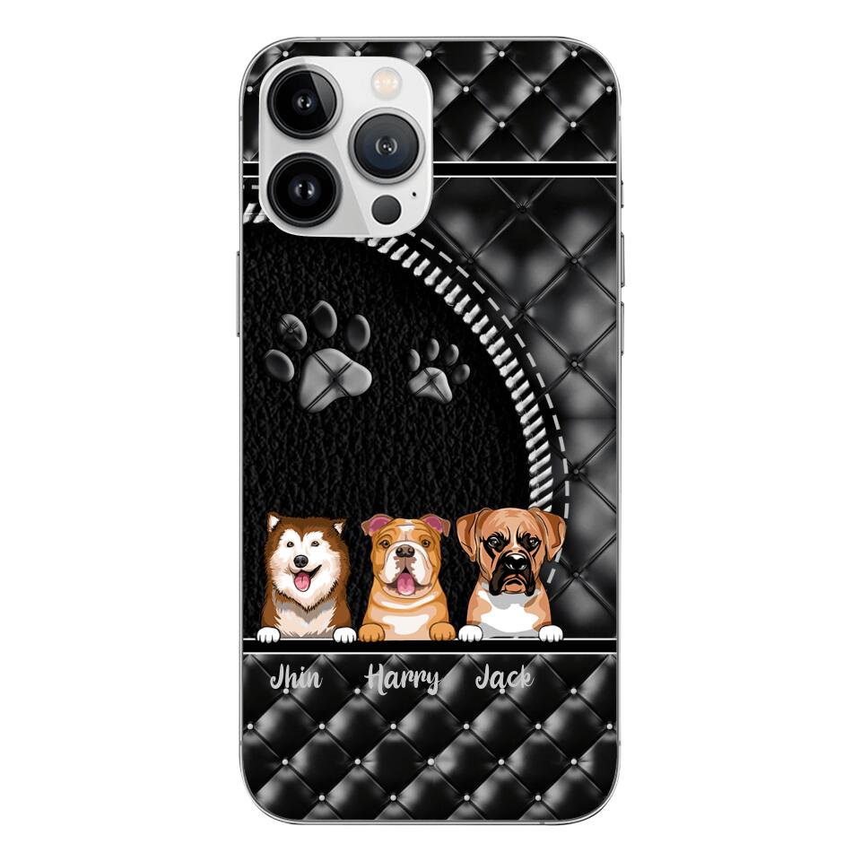 Personalized Dog Lover Phone Case Printed 22MAR-HC31