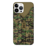 Personalized Swiss Soldier/Veterans Phone Case Printed 22MAR-HQ31