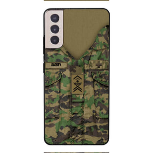 Personalized Swiss Soldier/Veterans Phone Case Printed 22MAR-HQ31