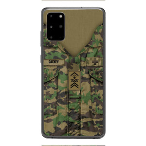 Personalized Swiss Soldier/Veterans Phone Case Printed 22MAR-HQ31