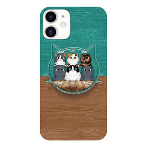 PERSONALIZED CAT LOVER PHONECASE + GRIP CAT MOM