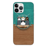 PERSONALIZED CAT LOVER PHONECASE + GRIP CAT MOM