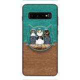 PERSONALIZED CAT LOVER PHONECASE + GRIP CAT MOM