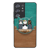 PERSONALIZED CAT LOVER PHONECASE + GRIP CAT MOM