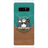 PERSONALIZED CAT LOVER PHONECASE + GRIP CAT MOM