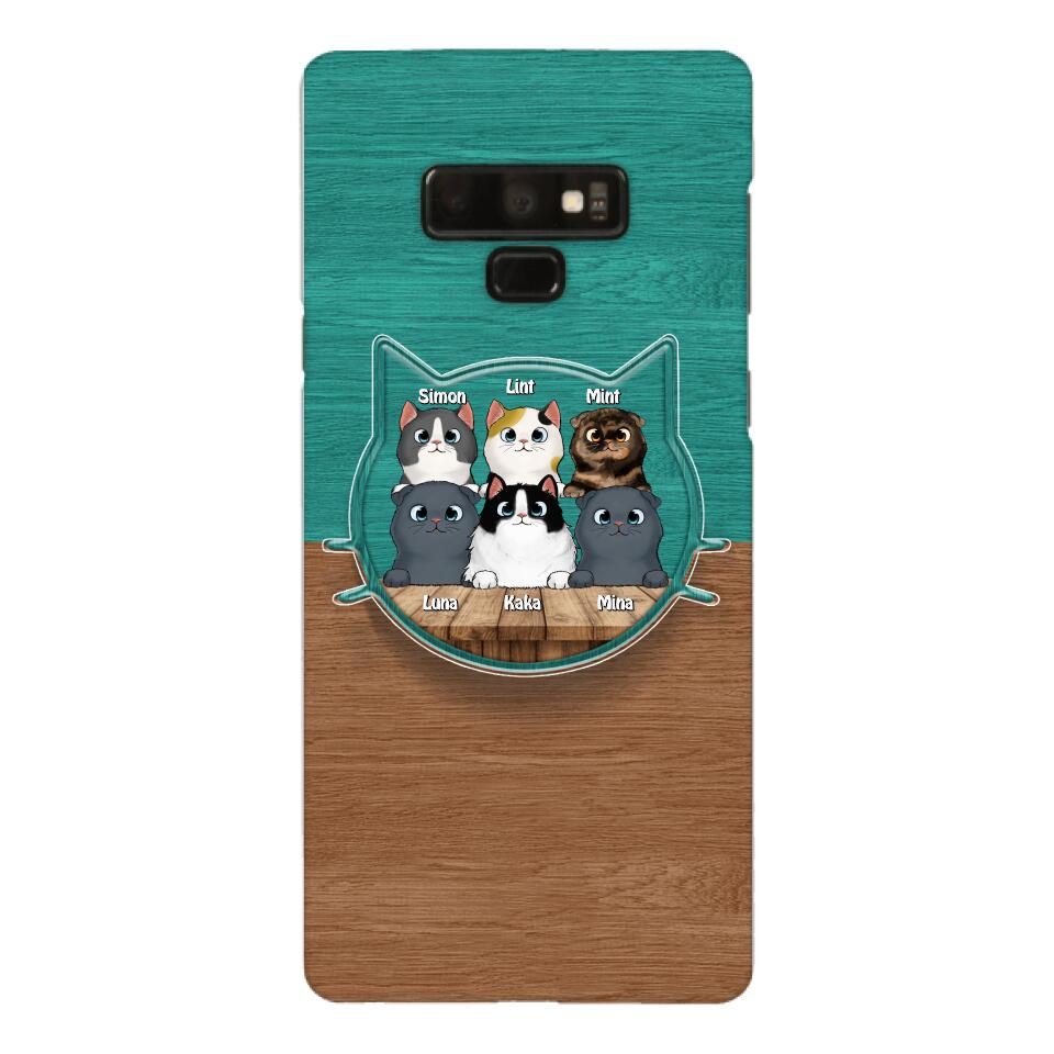 PERSONALIZED CAT LOVER PHONECASE + GRIP CAT MOM