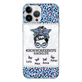 Personalized Ironworkerwife & Momlife Phone Case Printed 22APR-HC01