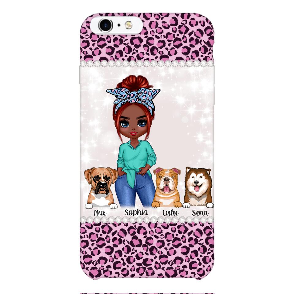 Personalized Dog Lover Phone case Printed 22APR-LN01