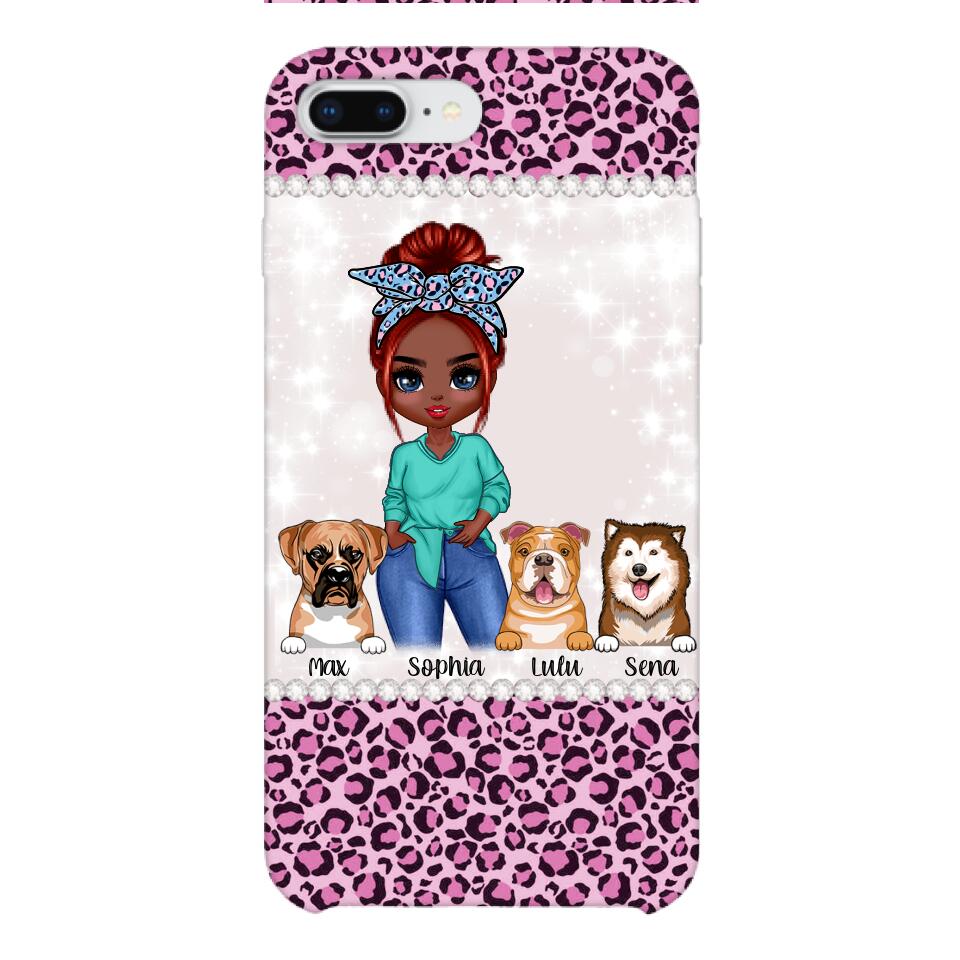 Personalized Dog Lover Phone case Printed 22APR-LN01