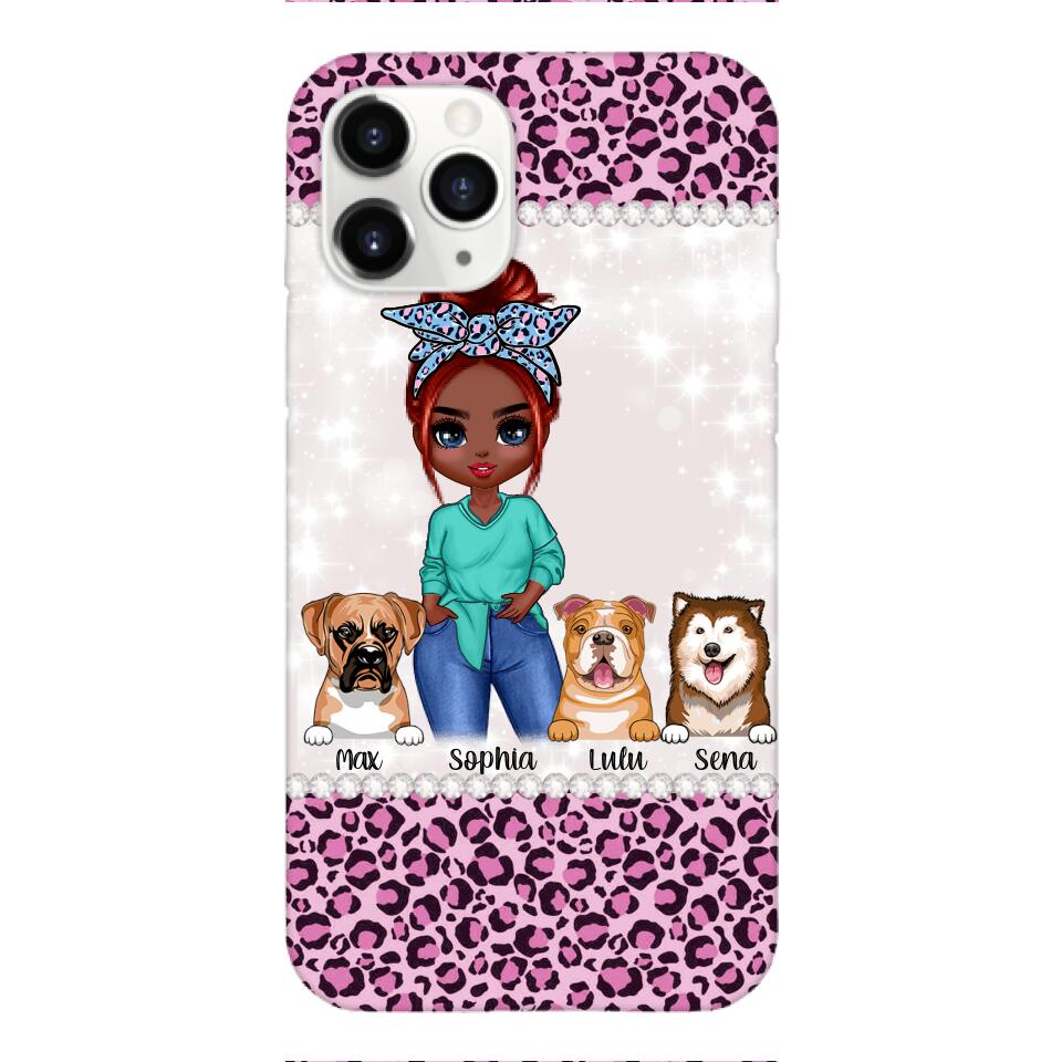 Personalized Dog Lover Phone case Printed 22APR-LN01