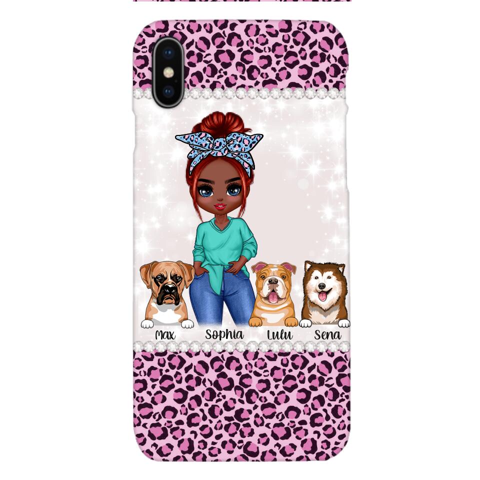 Personalized Dog Lover Phone case Printed 22APR-LN01
