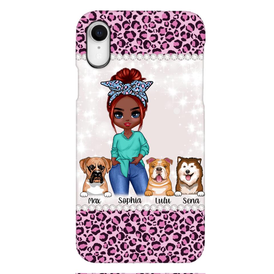 Personalized Dog Lover Phone case Printed 22APR-LN01