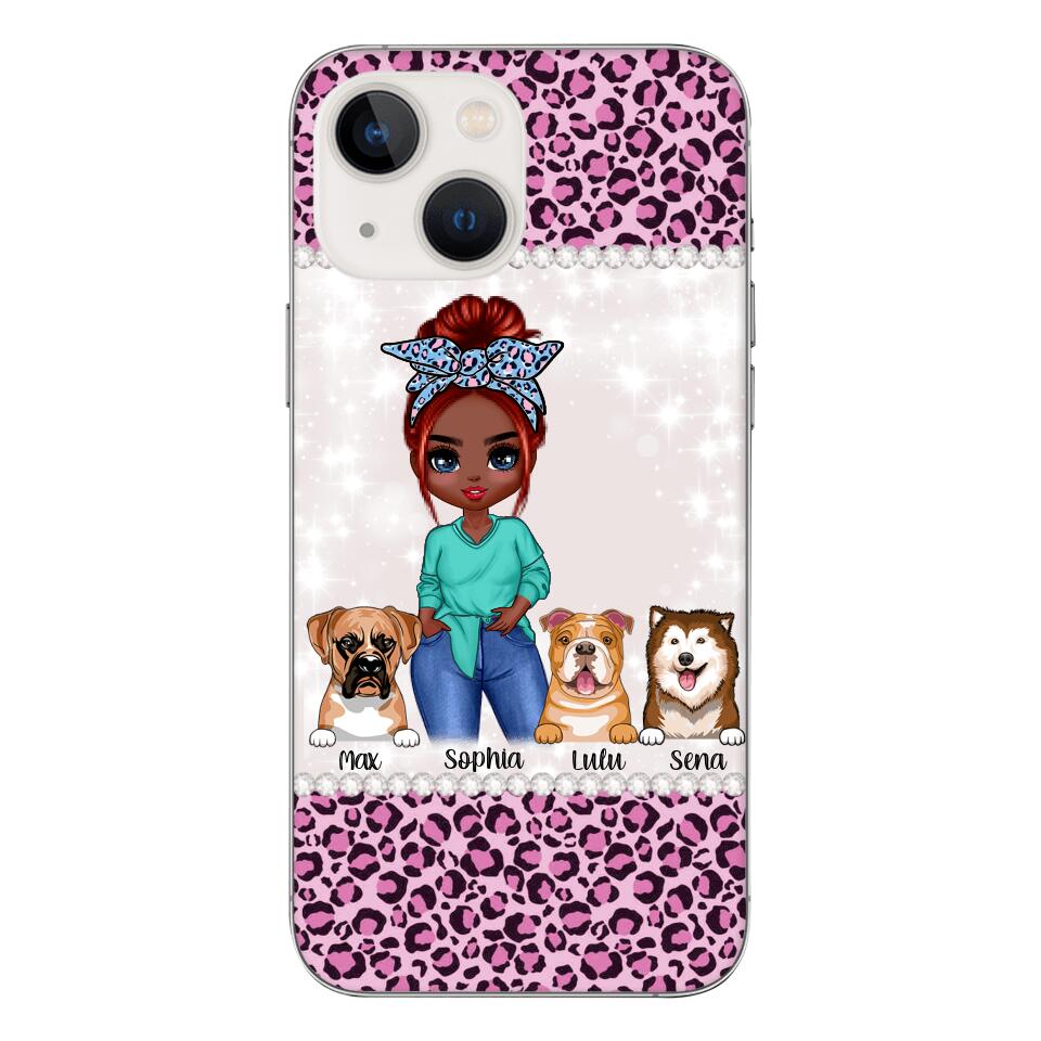 Personalized Dog Lover Phone case Printed 22APR-LN01