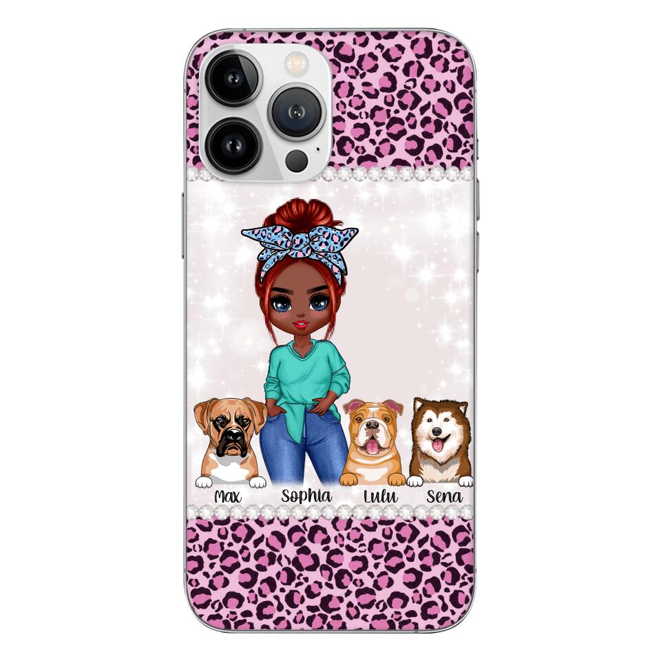 Personalized Dog Lover Phone case Printed 22APR-LN01