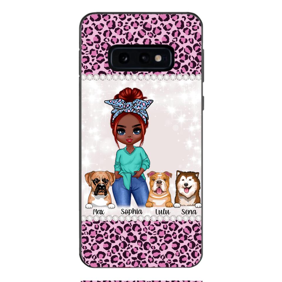 Personalized Dog Lover Phone case Printed 22APR-LN01