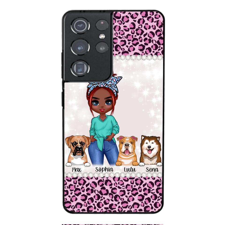 Personalized Dog Lover Phone case Printed 22APR-LN01