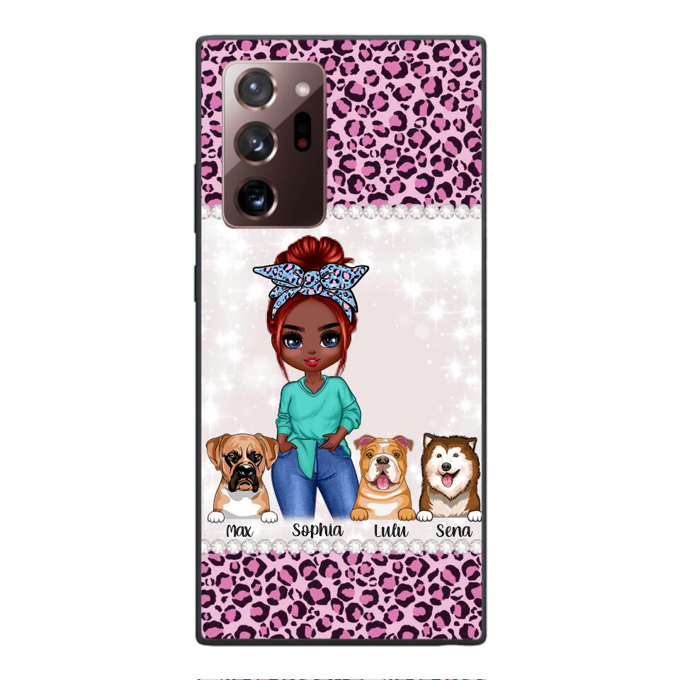 Personalized Dog Lover Phone case Printed 22APR-LN01